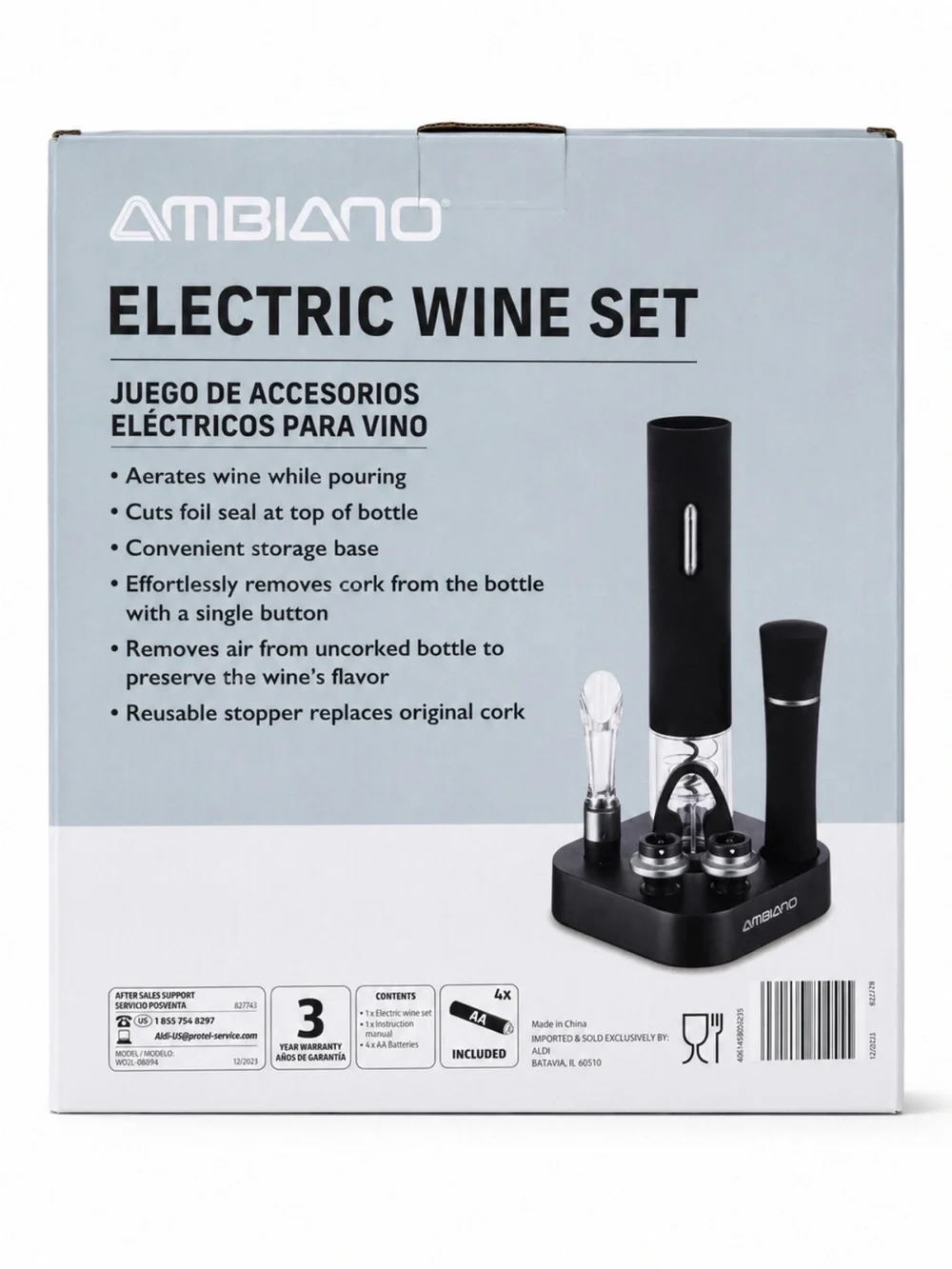 Ambiano electric wine